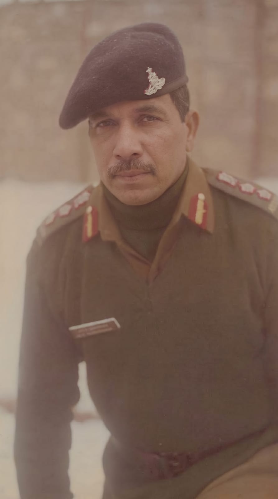 Portrait in uniform